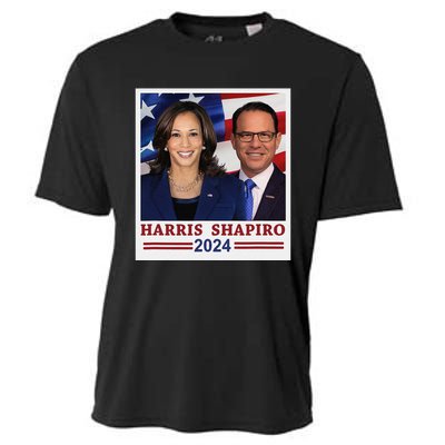 Kamala Harris Josh Shapiro 2024 President Campaign Vp Cooling Performance Crew T-Shirt