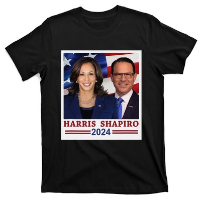 Kamala Harris Josh Shapiro 2024 President Campaign Vp T-Shirt