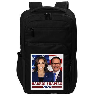 Kamala Harris Josh Shapiro 2024 President Campaign Vp Impact Tech Backpack
