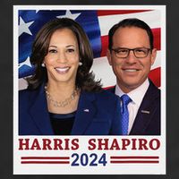 Kamala Harris Josh Shapiro 2024 President Campaign Vp Adult Drive Performance Visor
