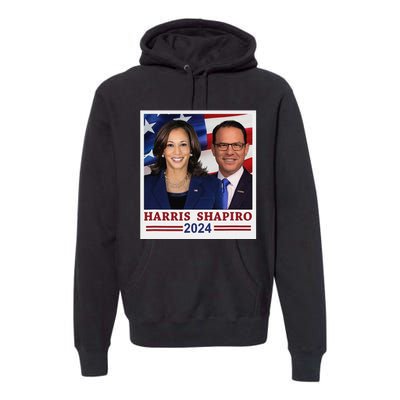 Kamala Harris Josh Shapiro 2024 President Campaign Vp Premium Hoodie