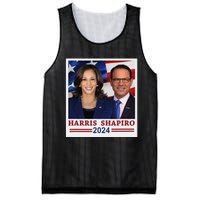 Kamala Harris Josh Shapiro 2024 President Campaign Vp Mesh Reversible Basketball Jersey Tank