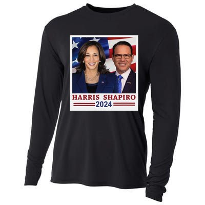 Kamala Harris Josh Shapiro 2024 President Campaign Vp Cooling Performance Long Sleeve Crew