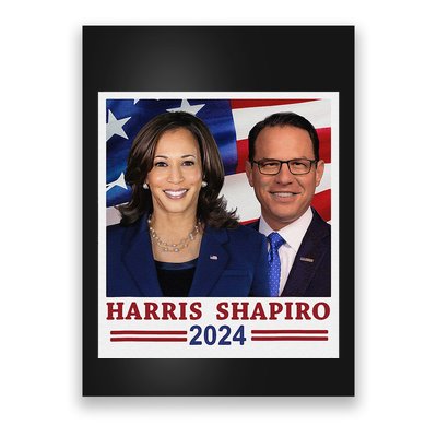 Kamala Harris Josh Shapiro 2024 President Campaign Vp Poster