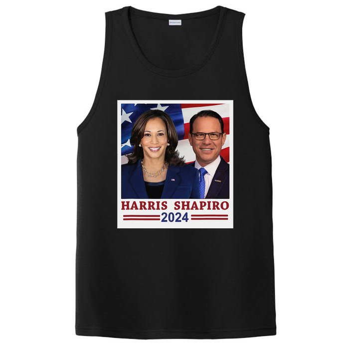 Kamala Harris Josh Shapiro 2024 President Campaign Vp PosiCharge Competitor Tank