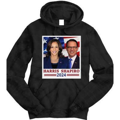 Kamala Harris Josh Shapiro 2024 President Campaign Vp Tie Dye Hoodie