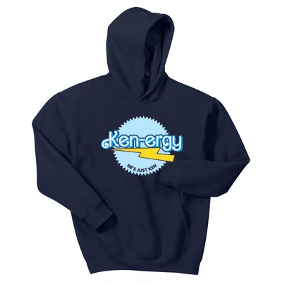 Kenergy Hes Just Ken Inspired By Barb!e Movie Kenergy Bar Bie Kids Hoodie