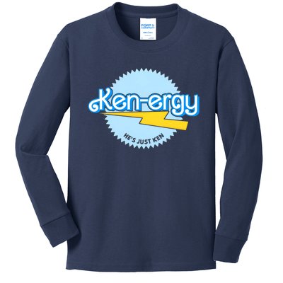 Kenergy Hes Just Ken Inspired By Barb!e Movie Kenergy Bar Bie Kids Long Sleeve Shirt