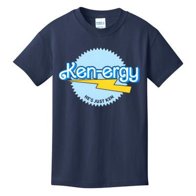 Kenergy Hes Just Ken Inspired By Barb!e Movie Kenergy Bar Bie Kids T-Shirt