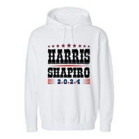 Kamala Harris Josh Shapiro Png Svg Kamala Png Kamala Svg Kamala Harris Presi Garment-Dyed Fleece Hoodie