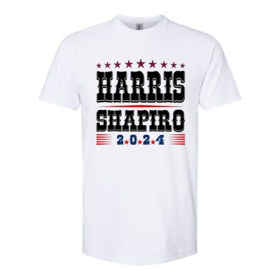 Kamala Harris Josh Shapiro Png Svg Kamala Png Kamala Svg Kamala Harris Presi Softstyle CVC T-Shirt