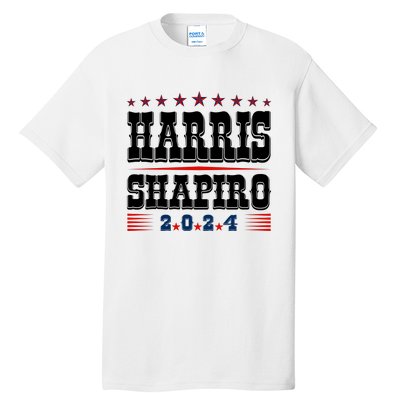 Kamala Harris Josh Shapiro Png Svg Kamala Png Kamala Svg Kamala Harris Presi Tall T-Shirt