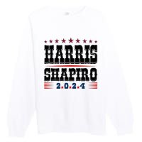 Kamala Harris Josh Shapiro Png Svg Kamala Png Kamala Svg Kamala Harris Presi Premium Crewneck Sweatshirt