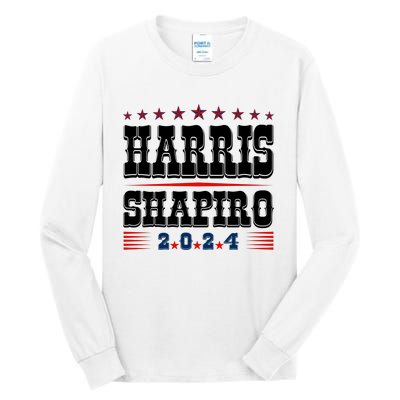 Kamala Harris Josh Shapiro Png Svg Kamala Png Kamala Svg Kamala Harris Presi Tall Long Sleeve T-Shirt