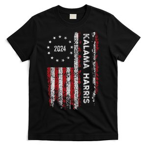 Kamala Harris Kamala 2024 Us Flag Democratic President Gift T-Shirt