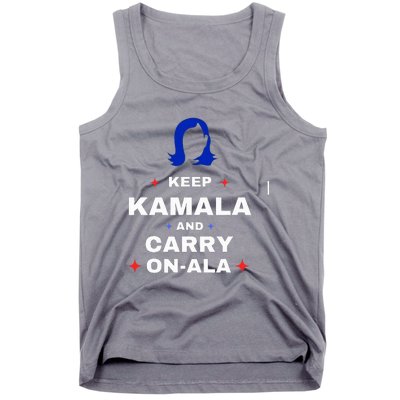 Kamala Harris Keep Kamala And Carry Onala Democrat Liberal Tank Top