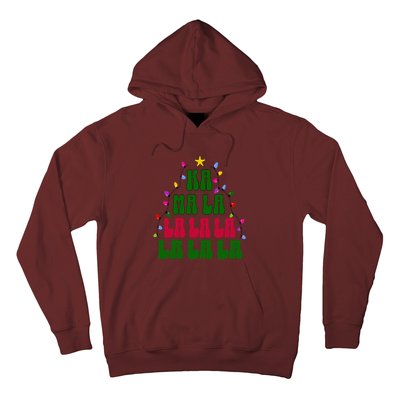 Kamala Harris Ka Ma La La La Christmas Tree Xmas Carol Hoodie