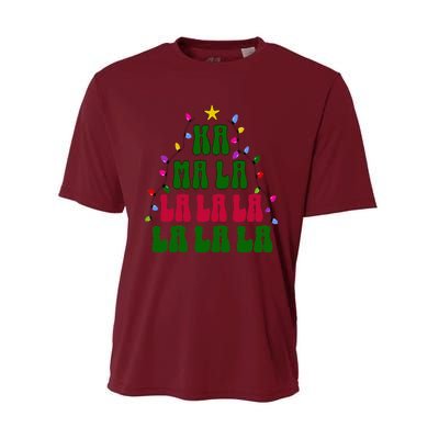 Kamala Harris Ka Ma La La La Christmas Tree Xmas Carol Performance Sprint T-Shirt