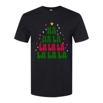 Kamala Harris Ka Ma La La La Christmas Tree Xmas Carol Softstyle® CVC T-Shirt