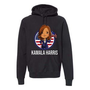 Kamala Harris Premium Hoodie