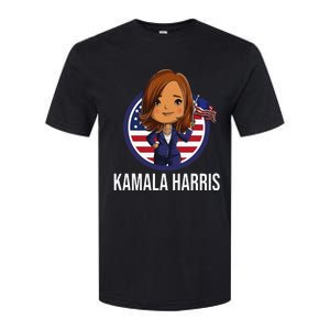 Kamala Harris Softstyle CVC T-Shirt