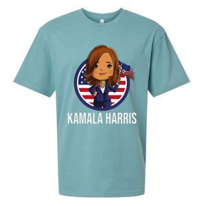 Kamala Harris Sueded Cloud Jersey T-Shirt