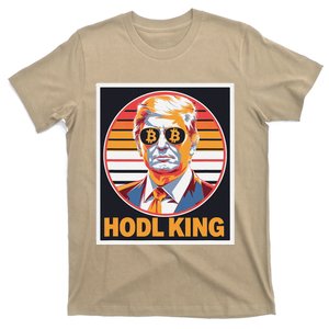 Kawaii Hodl King Trump Bitcoin Crypto Shades Mining My T-Shirt