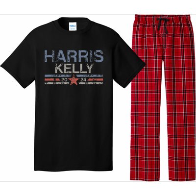 Kamala Harris Kelly 2024 Retro Grunge Harris Kelly 2024 Pajama Set