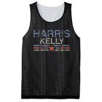 Kamala Harris Kelly 2024 Retro Grunge Harris Kelly 2024 Mesh Reversible Basketball Jersey Tank