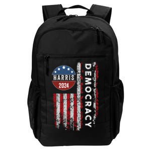 Kamala Harris Kamala 2024 Us Flag Democratic President Daily Commute Backpack