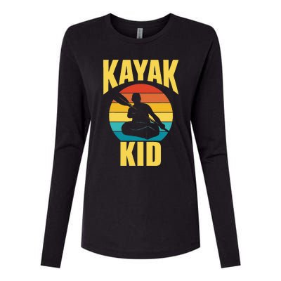 Kayak Hobby Kayakist Kayaking Kayaks Womens Cotton Relaxed Long Sleeve T-Shirt