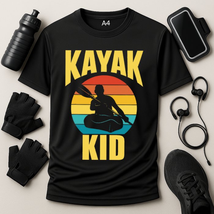Kayak Hobby Kayakist Kayaking Kayaks Cooling Performance Crew T-Shirt