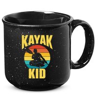 Kayak Hobby Kayakist Kayaking Kayaks 15oz Campfire Ceramic Mug