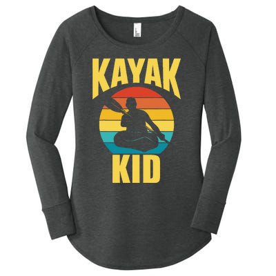 Kayak Hobby Kayakist Kayaking Kayaks Women's Perfect Tri Tunic Long Sleeve Shirt