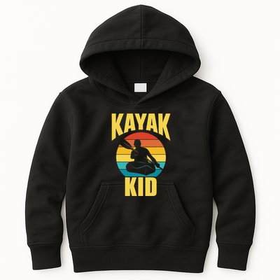 Kayak Hobby Kayakist Kayaking Kayaks Kids Hoodie