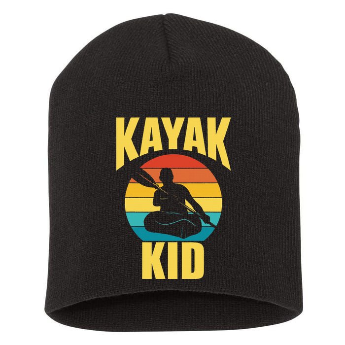 Kayak Hobby Kayakist Kayaking Kayaks Short Acrylic Beanie