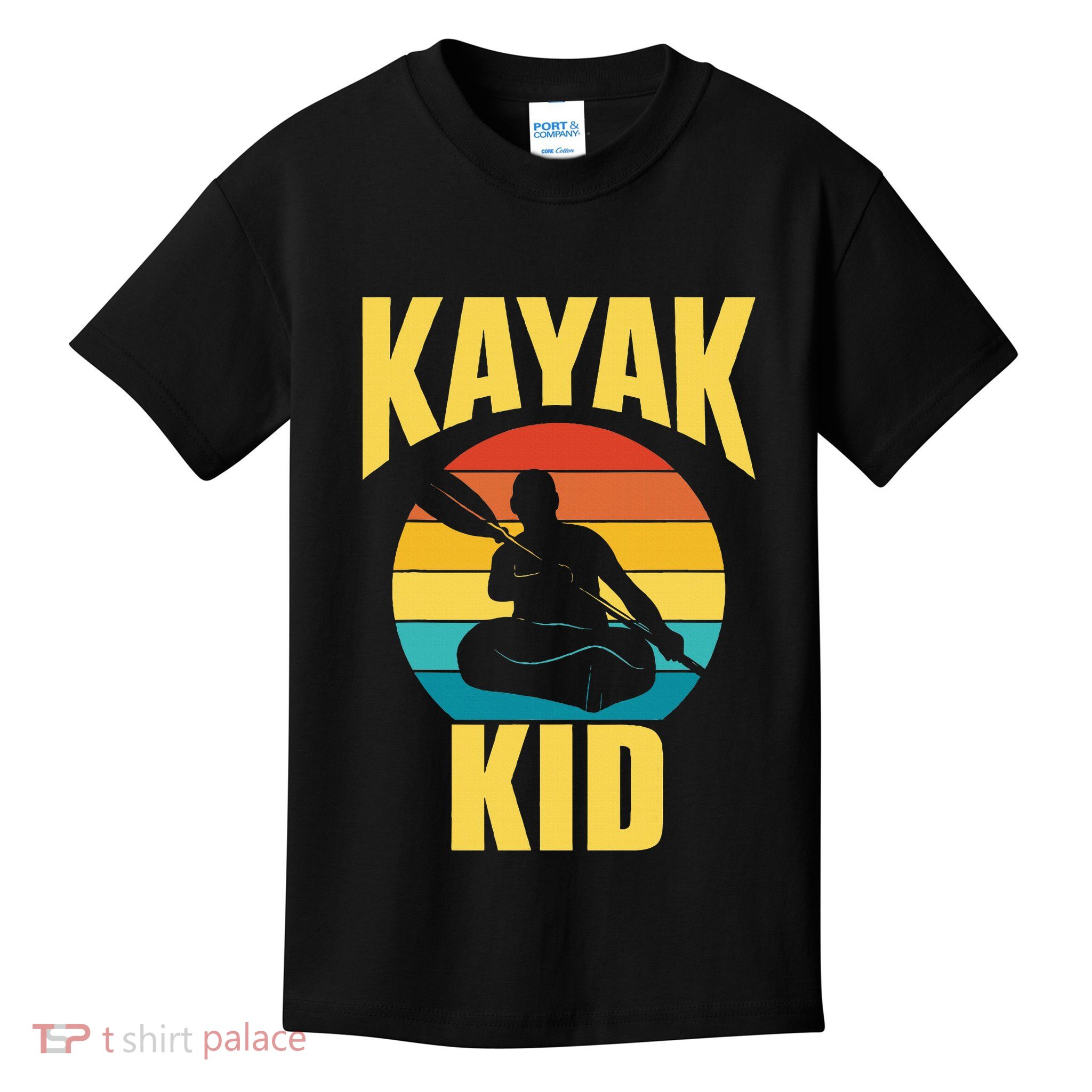 Kayak Hobby Kayakist Kayaking Kayaks Kids T-Shirt