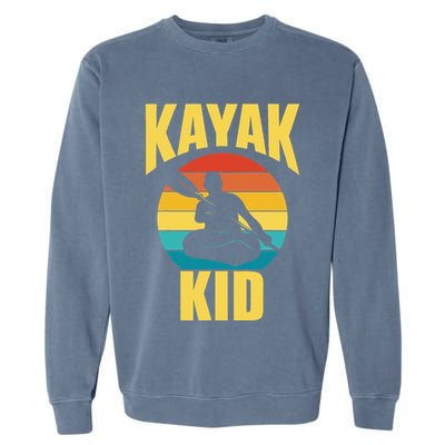 Kayak Hobby Kayakist Kayaking Kayaks Garment-Dyed Sweatshirt