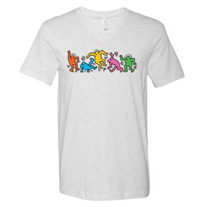 Keith Haring V-Neck T-Shirt