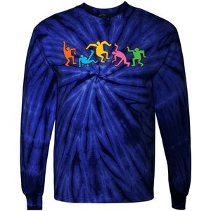 Keith Haring Tie-Dye Long Sleeve Shirt