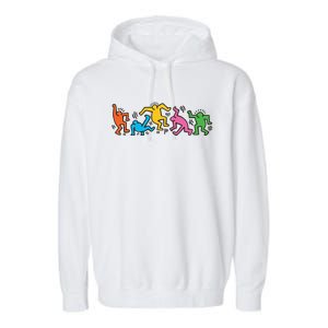 Keith Haring Garment-Dyed Fleece Hoodie