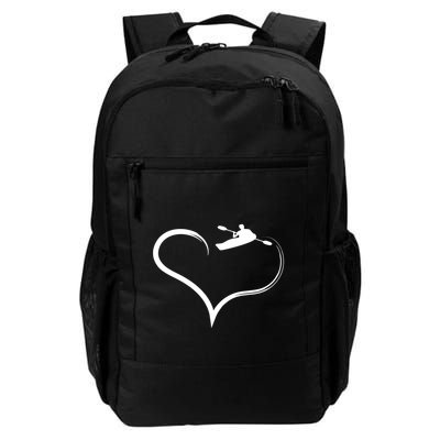 Kayaking Heart Kayak Gift Backpack