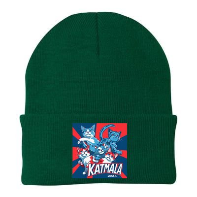 Kamala Harris Katmala Election Sneakers President Cat Lady Knit Cap Winter Beanie