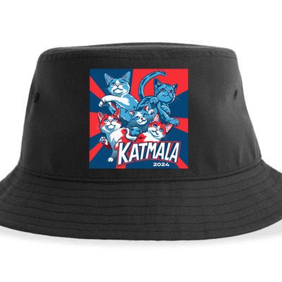 Kamala Harris Katmala Election Sneakers President Cat Lady Sustainable Bucket Hat