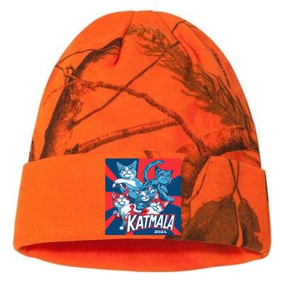 Kamala Harris Katmala Election Sneakers President Cat Lady Kati Licensed 12" Camo Beanie