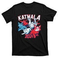 Kamala Harris Katmala Election Sneakers President Cat Lady Premium T-Shirt