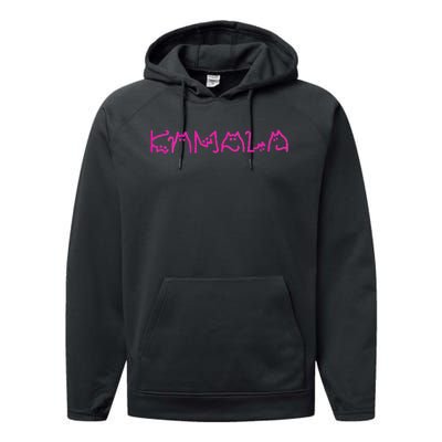 Kamala Harris Kam47a We Choose Freedom 2024 Performance Fleece Hoodie