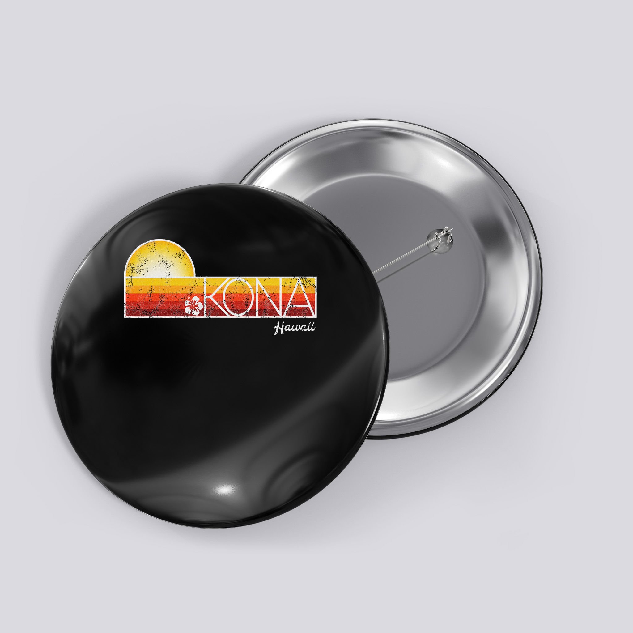 Kona Hawaii Button