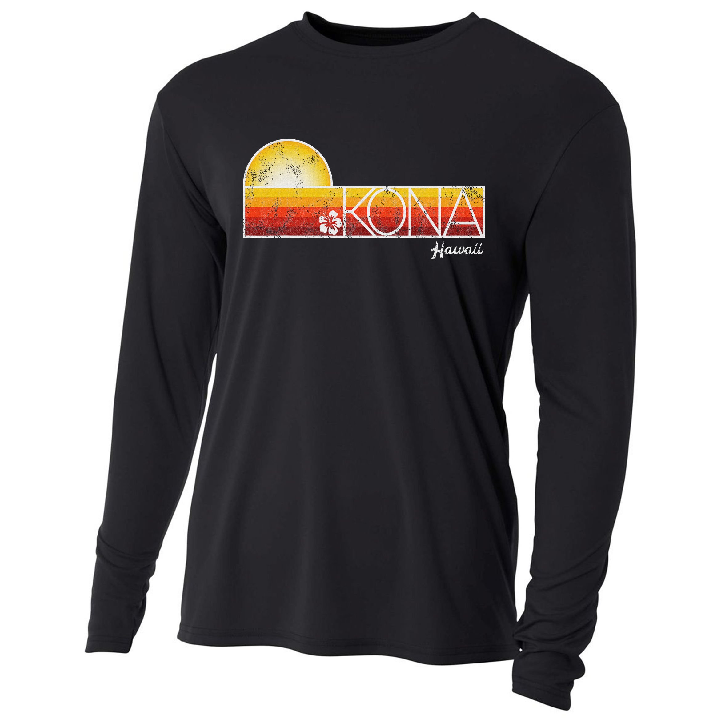 Kona Hawaii Cooling Performance Long Sleeve Crew