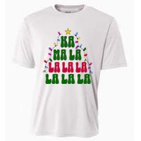 Kamala Harris Ka Ma La La La Christmas Tree Xmas Carol Cooling Performance Crew T-Shirt